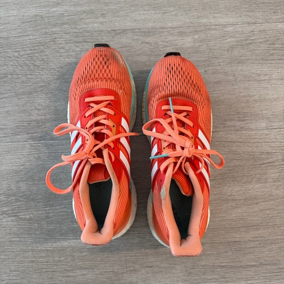 adidas Shoes - Orange Adidas Boost Sneakers